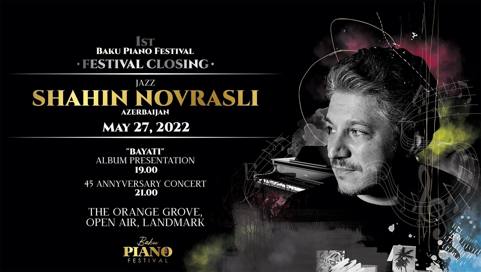 FESTIVAL CLOSING SHAHIN NOVRASLI AZERBAIJAN